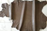 1x Lederhaut (AO-165), antikbraun, nappa