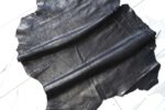 1x Lederhaut (LH-904), antik-anthrazitgrau 0,8mm, nappa metallic