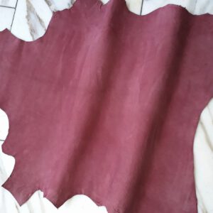 1x Lederhaut (GO-924), altrosa 0,6mm, velours