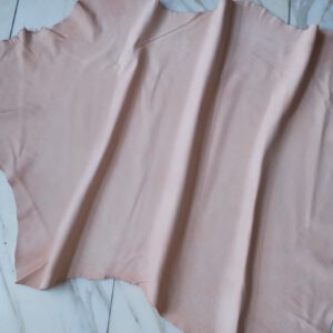 1x Lederhaut (AO-965), altrosafarben 0,4mm, nappa