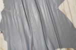 1x Lederhaut (AO-967), hellgrau 0,4mm, nappa