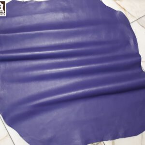 1x Lederhaut (ZH-1116), lila 0,7mm, nappa