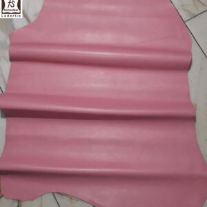 1x Lederhaut (ZH-1120), rosa 0,9mm, nappa