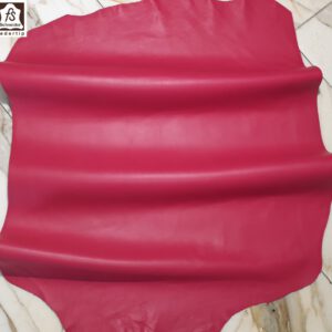 1x Lederhaut (ZH-1123), himbeerrot 1,0mm, nappa