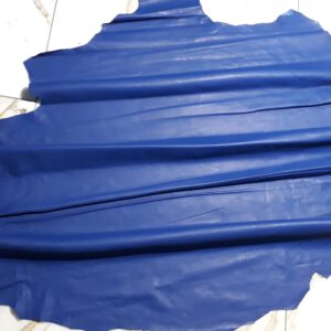 1x Lederhaut (ZO-1212), royalblau 0,6mm, nappa