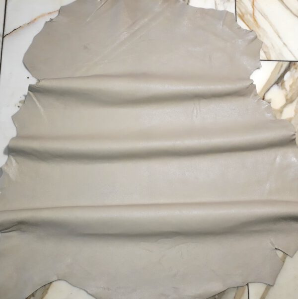 1x Lederhaut (XO-1224), sandfarben 0,8mm, nappa
