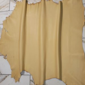 1x Lederhaut (ZO-1216), weizenfarben 0,6mm, nappa