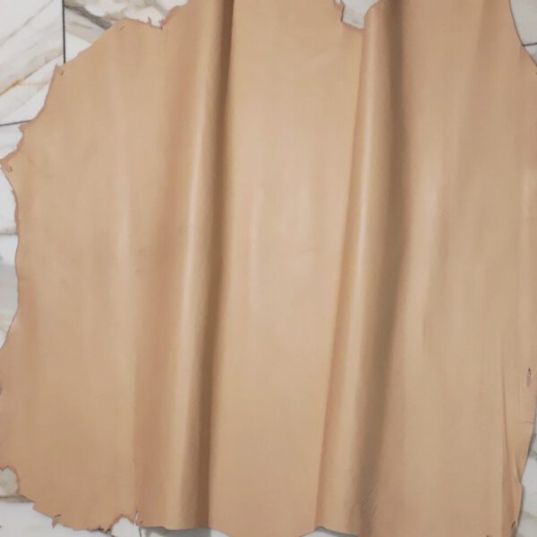 1x Lederhaut (HO-1235), hautfarben 0,6mm, nappa