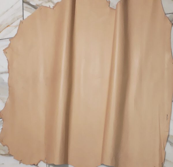 1x Lederhaut (HO-1235), hautfarben 0,6mm, nappa