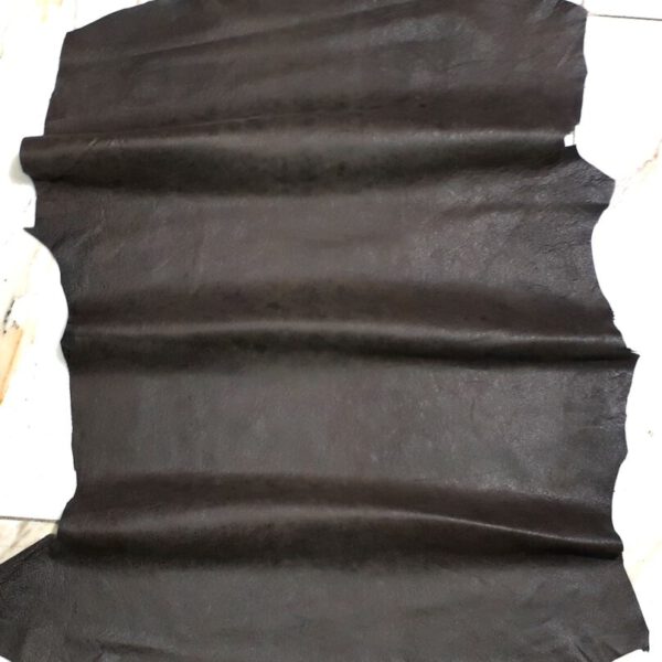1x Lederhaut (RO-1259), moccabraun 0,3mm, nappa