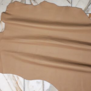 1x Lederhaut (AO-1275), weizenfarben 0,6mm, nappa