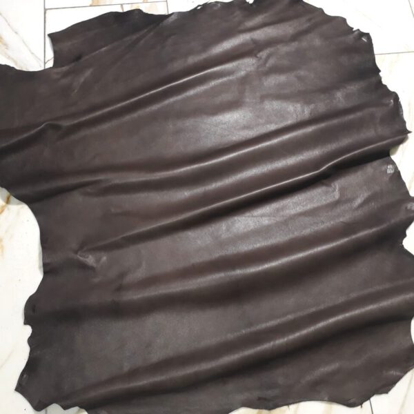 1x Lederhaut (SB-1290), moccabraun 0,9mm, nappa