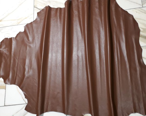 1x Lederhaut (SC-1426), nougatbraun 0,8mm, nappa