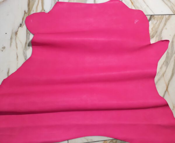 1x Lederhaut (SD-1435), pink, 1,1mm, nappa