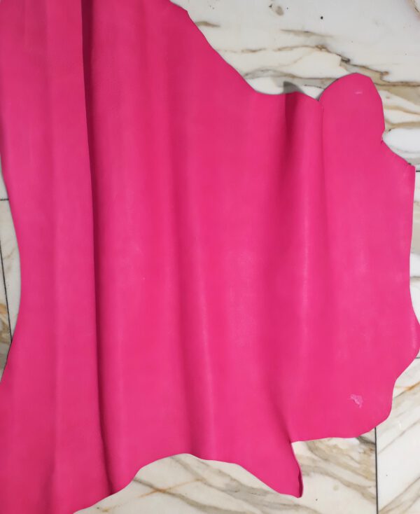 1x Lederhaut (SD-1435), pink, 1,1mm, nappa – Bild 2