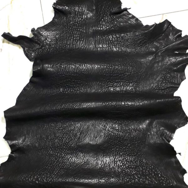 1x Lederhaut (SB-1453), schwarz, 1,7mm, nappa