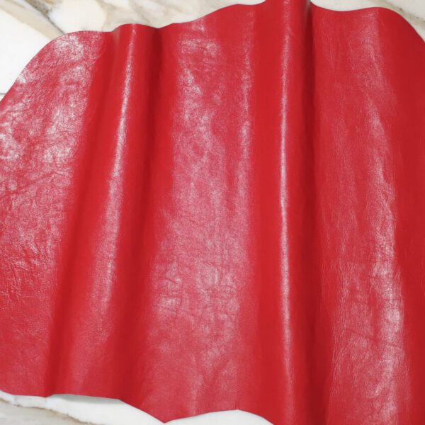 1x Lederhaut (LO-1463), sauerkirschrot, 0,6mm, nappa