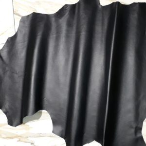 1x Lederhaut (SE-1484), anthrazitschwarz, 0,8mm, nappa