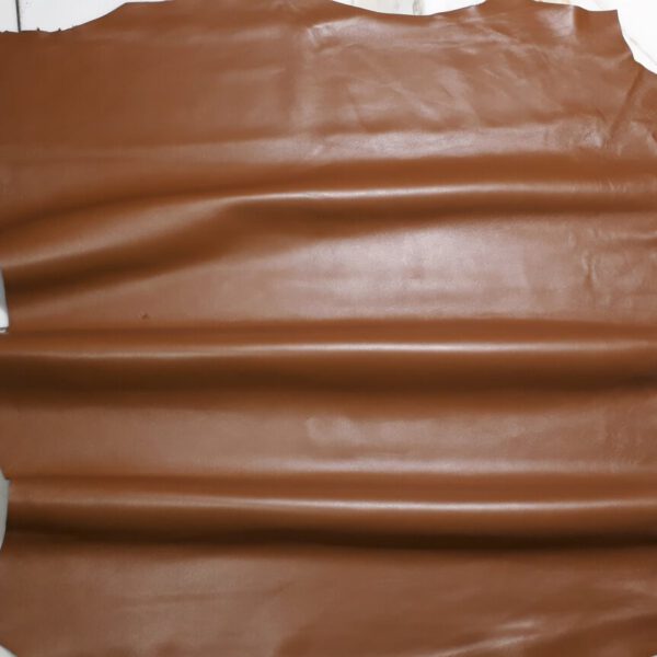 1x Lederhaut (SC-1506), cognacbraun, 1,0mm, nappa