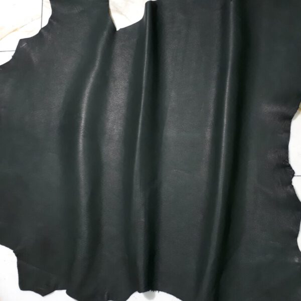 1x Lederhaut (SD-1510), lodengrün, 0,9mm, nappa