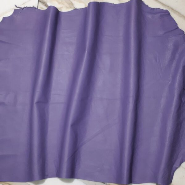 1x Lederhaut (LO-1529), lila, 0,3mm, nappa