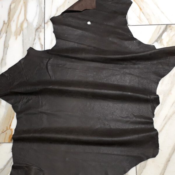 1x Lederhaut (LH-1532), moccabraun, 0,3mm, nappa