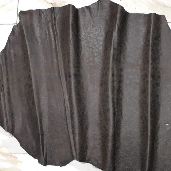 1x Lederhaut (LH-1542), antik-moccabraun, 0,4mm, nappa