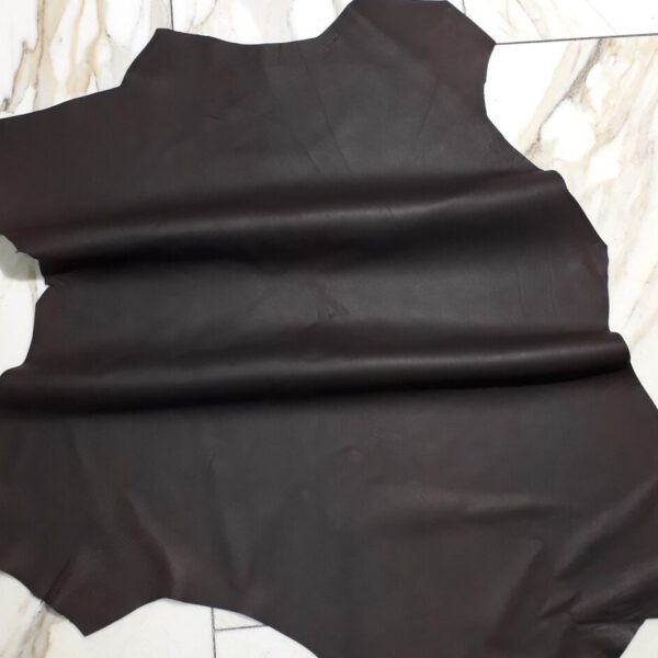 1x Lederhaut (XO-1553), moccabraun, 0,8mm, nappa