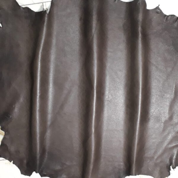 1x Lederhaut (YH-1563), moccabraun, 0,8mm, nappa