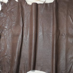 1x Lederhaut (FO-1589), schlammbraun, 0,7mm, nappa