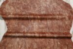 1x Lederhaut (FO-1603), antikbraun, 0,4mm, nappa handbemalt