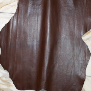 1x Lederhaut (GO-1610), kastanienbraun, 0,7mm, nappa