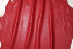 1x Lederhaut (AO-1621), erdbeerrot, 0,5mm, nappa