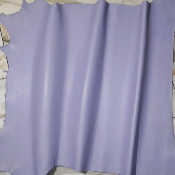 1x Lederhaut (LT-1628), fliederfarben, 0,6mm, nappa