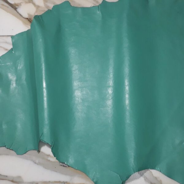 1x Lederhaut (LT-1630), mintgrün, 0,7mm, nappa