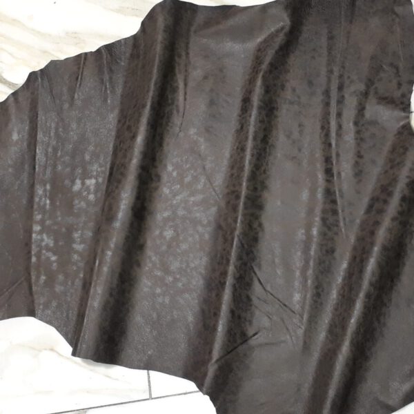 1x Lederhaut (LO-1635), moccabraun, 0,3mm, nappa