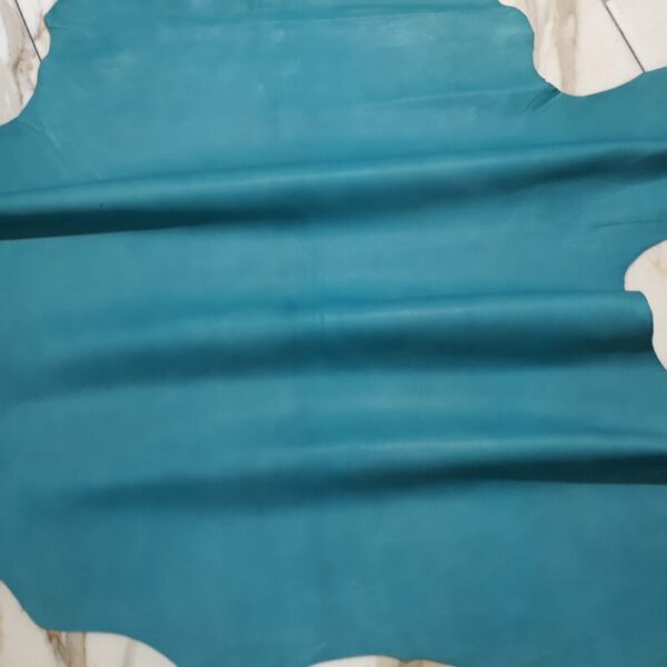 1x Lederhaut (SC-1640), seeblau, 0,7mm, nappa