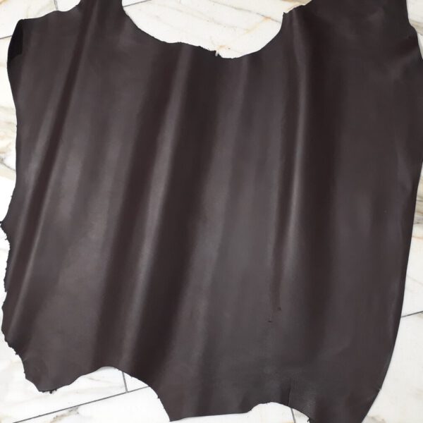 1x Lederhaut (SC-1642), moccabraun, 0,8mm, nappa