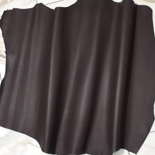 1x Lederhaut (SB-1643), moccabraun, 0,8mm, nappa