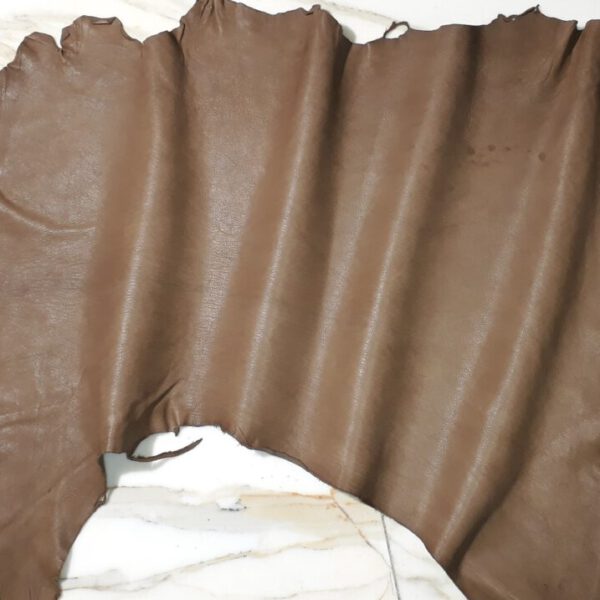 1x Lederhaut (SC-1664), camelbraun, 0,7mm, nappa