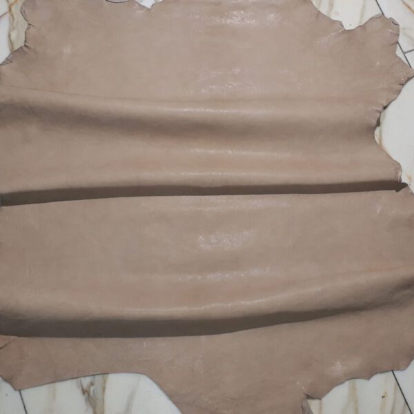 1x Lederhaut (LA-1667), hautfarben, 1,3mm, nappa