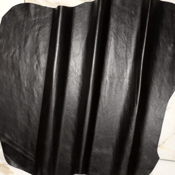 1x Lederhaut (RO-1673), moccabraun, 0,6mm, nappa