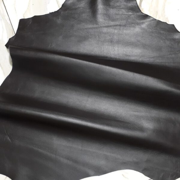 1x Lederhaut (AO-1682), moccabraun, 0,7mm, nappa