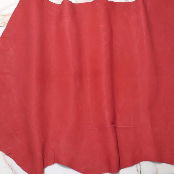 1x Lederhaut (LA-1711), erdbeerrot, 1,2mm, nappa