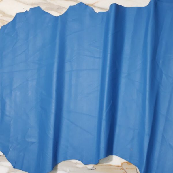 1x Lederhaut (GO-1749), himmelblau, 0,6mm, nappa