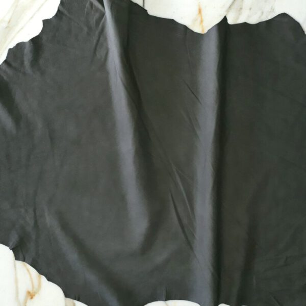 1x Lederhaut (BO-144), olivgrün, velours