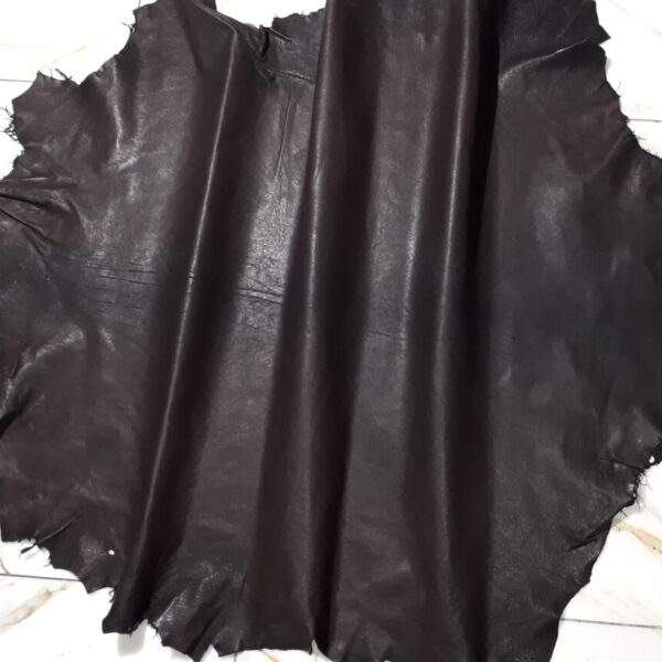 1x Lederhaut (SF-1796), maronenbraun, 0,8mm, nappa