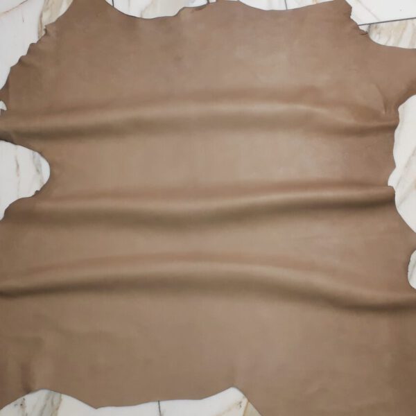 1x Lederhaut (SC-1830), camelbraun, 0,6mm, nappa