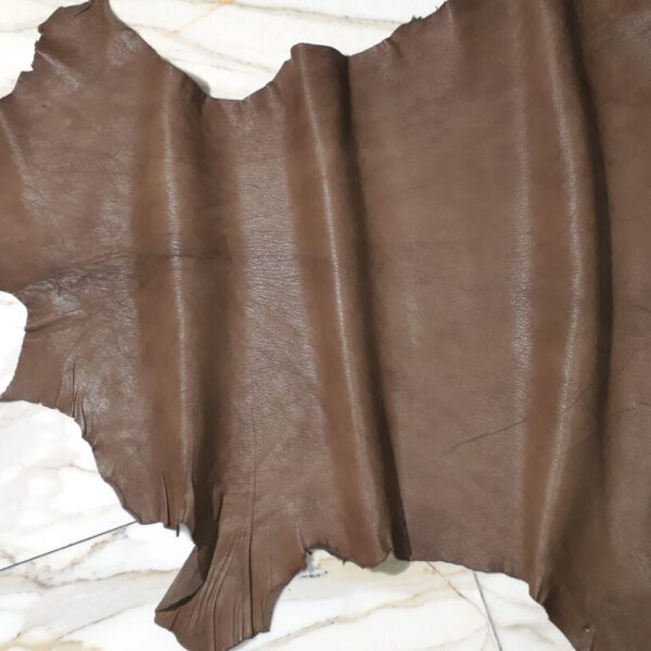 1x Lederhaut (XH-1867), olivgrün, 0,8mm, nappa