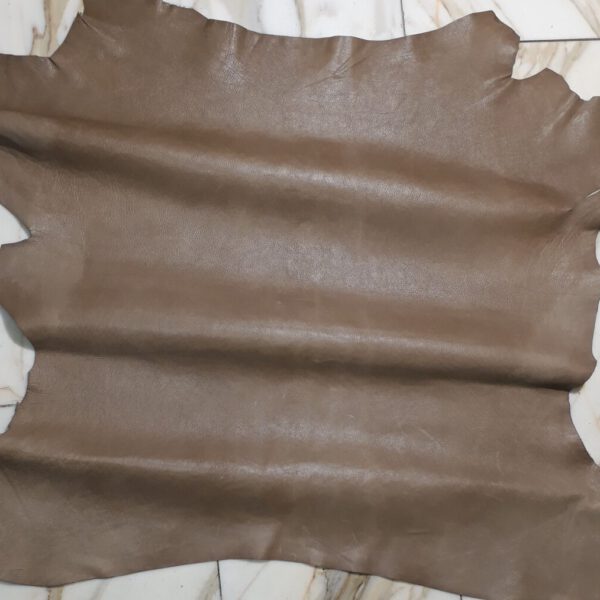 1x Lederhaut (XH-1874), sandfarben, 0,9mm, nappa